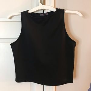Joyce Leslie black crop top